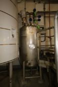 Apox. 300 Gal. S/S Tank, with Dome-Top/Cone-Bottom, Admix Rotosolver High Sheer Mixer, CIP Spray