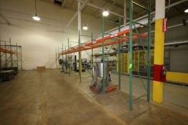 6-Sections of 2 High, 2-Wide Pallet Racking (22 Pallets)