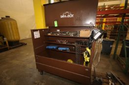 RAM-Box Portable Tool Box, Includes Safety Harnesses, Snap Ring Sets, Chains, and Other Contents