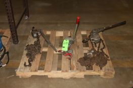 Come-Along Hoist Systems, with Chain and Hoists