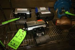 NEW Automax Actuator Ball Valve, with (2) NEW Bodies, S/N 1106198-024-013