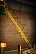 Lapeyre Safety Stairs, with Gate, (1) Aprox. 14' H, (2) Aprox. 80