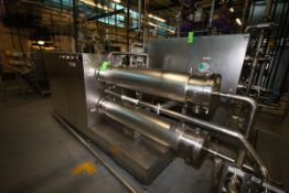Gerstenberg 2-Barrel S/S Pin Rotor, Type Pin Rotor Machine 2x85Ltr, S/N 1177.00, Design Pressure: