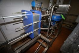 2013 Alfa Laval Hot Water Processing System, Includes Alfa Laval Plate Press, Air-Con II Numatic