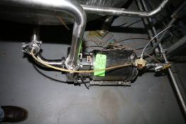 Alfa Laval 10 hp Centrifugal Pump, S/S Clad Motor 3490 RPM, S/S Clamp Type Head