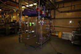 Gerstenberg 4-Barrel Scraped Surface Heat Exchanger, Perfector (1+1+1+1) x 92R, S/N 1331.001,