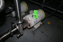 Fristam Centrifugal Pump, S/N FPX3532951965