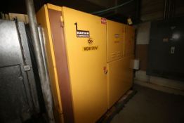 BULK BID-PLANT AIR COMPRESSING SYSTEM, INCLUDES (2) KAESER SCREW AIR COMPRESSORS, (2) KAESER KRD 800