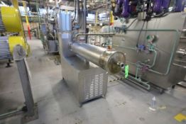 Gerstenberg Single Barrel S/S Pin Rotor (C-Unit), Model 1X85Ltr, S/N 1056.003C, Design Pressure: 725