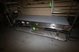 Hytrol Conveyor Mounted on S/S Frame, 93