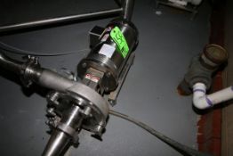 Fristam 5 hp Centrifugal Pump, S/S Clamp Type Head, S/S Clade Motor, 1750 RPM