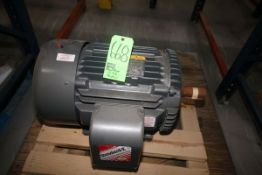 Baldor 15 hp Standard E Motor, 1175 RPM
