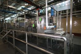 Packaging Technology/Auto Prod 4-Lane Butter/Margarine Tub Filling and Closing Machine, M/N FP1x3,