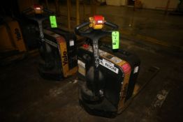 Yale Electric Pallet Jacks, M/N MB040-EN24T2748, S/N B827N28696E & B827N28697E, Maximum Capacity