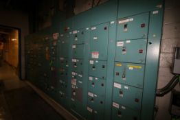 Cutler-Hammer 47-Bucket Motor Control Center, S/N 6AF1071612-A