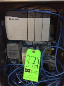 Allen-Bradley 4-slot PLC Rack, CAT #1756-A4 in S/S Control Box