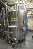2009 Walker Aprox 500 Gal. S/S Processor, Mounted on Load Cells with Sartorius X5 System