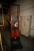 Wesco Electric 1000 lb. Platform Lift, M/N PESPL-80-2424, S/N 206471