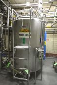2009 Walker Aprox 500 Gal. S/S Processor, Mounted on Load Cells with Sartorius X5 System