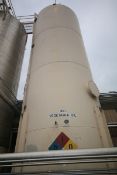 Aprox. 23,500 Gal. Carbon Steel Edible Oil Storage Silo, with Cat Walk System and Stairs (