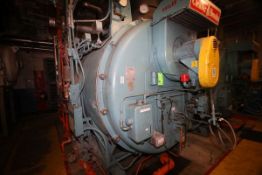Cleaver Brooks 250 hp Boilers, M/N CB200-250, S/N L-75811, Max Pressure 150 PSI, Natural Gas (3701)Â