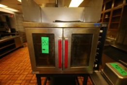 Vulcan Electric 2-Door Oven, M/N ET-8-SMB, S/N 8495431, 240 Volt