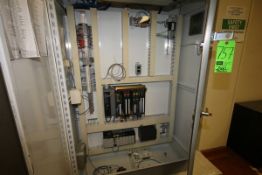 Control Panel, with Allen-Bradley 8-Slot Chassis, Cat. # 1771-A2B, with Allen-Bradley Control Logix