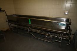 Sani-Matic Spray Jet COP Tank, M/N UW-10-10-N-SE-1, with 7 1/2 hp Centrifugal Pump, with Related