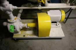 Viking Aprox. 15 hp Pump, S/N 0623156, with Motor, Mounted on Skid