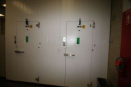 Bally 2-Door Walk-In Modular Cooler, Aprox. 11' 7