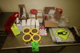 A lot of Assorted NEW Lock Out/Tag Out Gear and Other Safety Features, Including 3- NEW High-