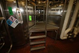 S/S Operators Platform Used with Lots 74 and 75, Complete with Guard Anti-Slip Steps and Guard