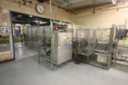 Schneider S/S Case Packer, with Laner Conveyor, Allen-Bradley PLC Controls, PanelView 1000