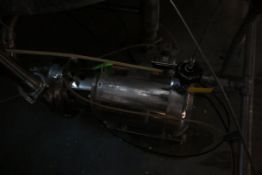 Alfa Laval 10 hp Centrifugal Pump, S/S Clad Motor 3490 RPM, S/S Clamp Type Head