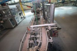 Aprox. 19 ft. Dual Lane Product Conveyor with 4 1/2