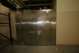 S/S Bally 2-Door Walk-In Modular Cooler, Aprox. 111