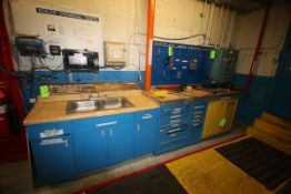 Remaining Contents in Boiler Room, Including Parts Cabinet, Flammable Storage Cabinet, (2) Tool