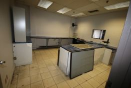 Contents of (2) Offices, Including U-Shaped Desk, L-Shaped Desk, (5) Filing Cabinets, U-Shaped