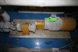 Viking 3 hp Pump, M/N K4124A, S N 10767123, 1160 RPM, Mounted on Skid