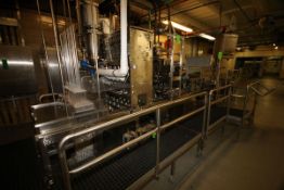 BULK BID: 4-LANE TUB FILLING AND PACKAGING LINE, INCLUDING 4-LANE FILLER, QUALITY CONTROL STATION,