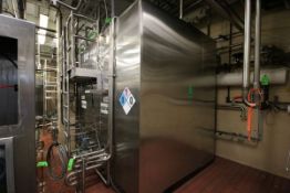 Feldmeier Aprox. 2,000 Gal @ 2-Compartment (Aprox. 75â€ L x 73â€ W x 92â€ Deep) Rectangular S/S