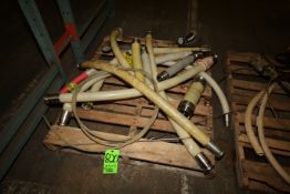 Lot of Assorted Transfer Hoses, Sizes Include 1 1/2
