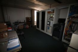 Contents of Server Room, Including, Computer Monitors, StorageTek Timberwolf 9730 Uninterrupted