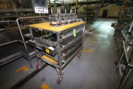 Fill-Tech 3 lb. Change Parts, with (4) Seal Heads, Lid Insertion, Tub Baskets and Parts Cart, CIP