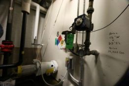 Aprox. 14,000 Gal. Carbon Steel Horizontal Tank, with Lightnin Agitation, with Thermometer Gauges,