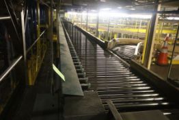 Case Conveyor with 2009 UPC Scan Computer System, Aprox. 29 yards of Straight Section, Includes Case