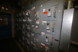 Allen-Bradley Centerline 30-Bucket Motor Control Center, Aprox. 140