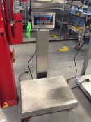 Doran 2200B Digital Portable Platform Scale, S/N 2200156, nMAX 10000d, Platform Dimensions: 18