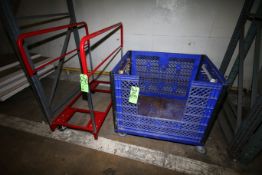 1-Portable Drywall Cart, 1-Portable Crate Type Unit