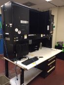 Contents of Electrical Room, Including Manager's Desk, 5-Shelf Parts Cabinet, (2) Horizontal